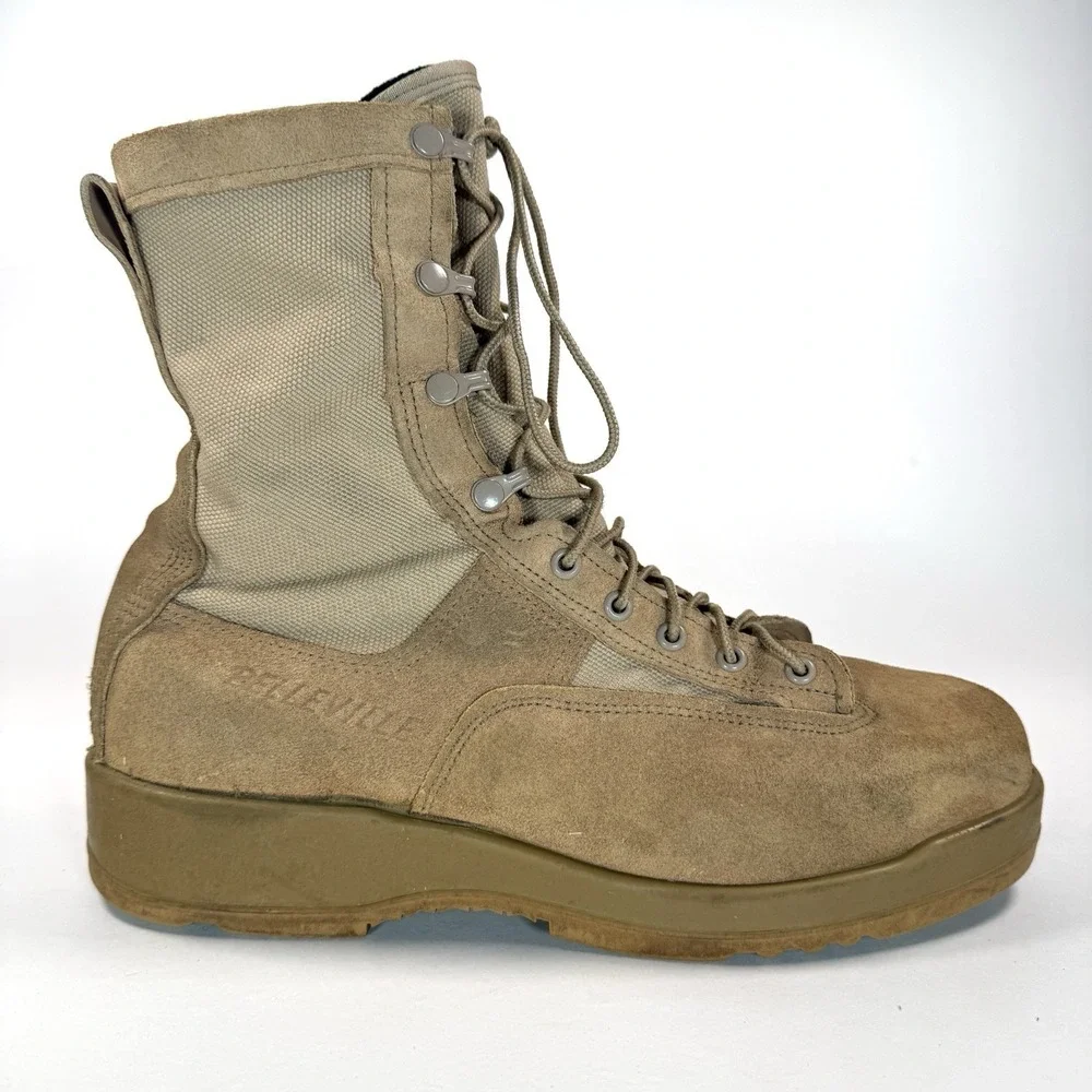 Belleville 330 DES ST Military Combat Boots Mens 11R Steel Toe USA Vibram - Picture 5 of 15